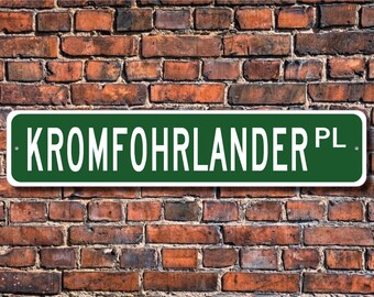 Kromfohrlander, Kromfohrlander Lover, Kromfohrlander Sign, Custom Street Sign, Quality Metal Sign, Dog Owner Sign, Dog Lover, Dog gift