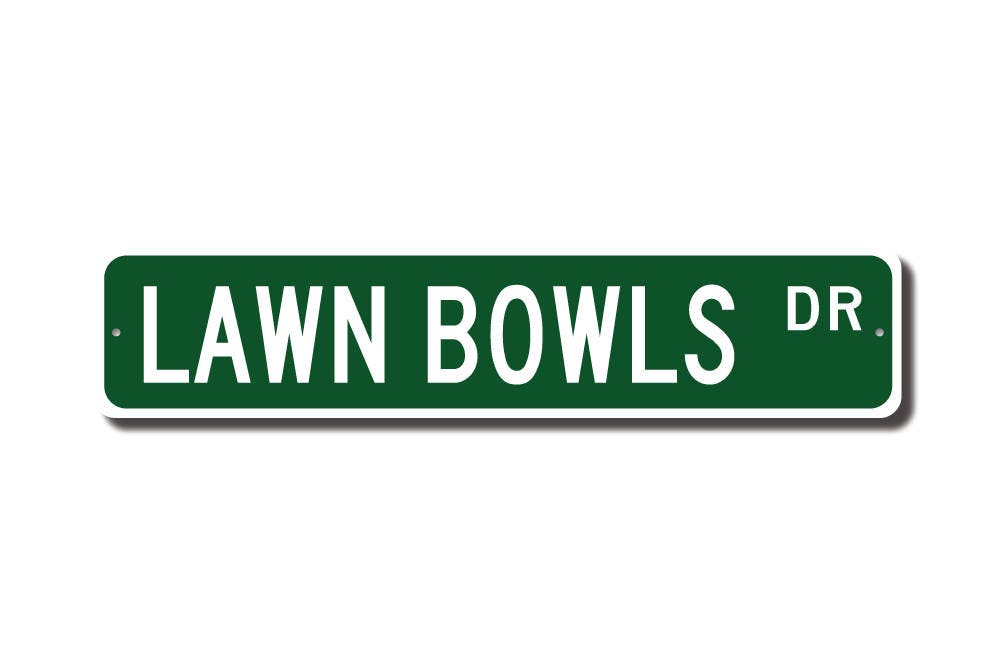 Lawn Bowls Lawn Bowls Sign Lawn Bowls Fan Lawn Bowls Gift Etsy