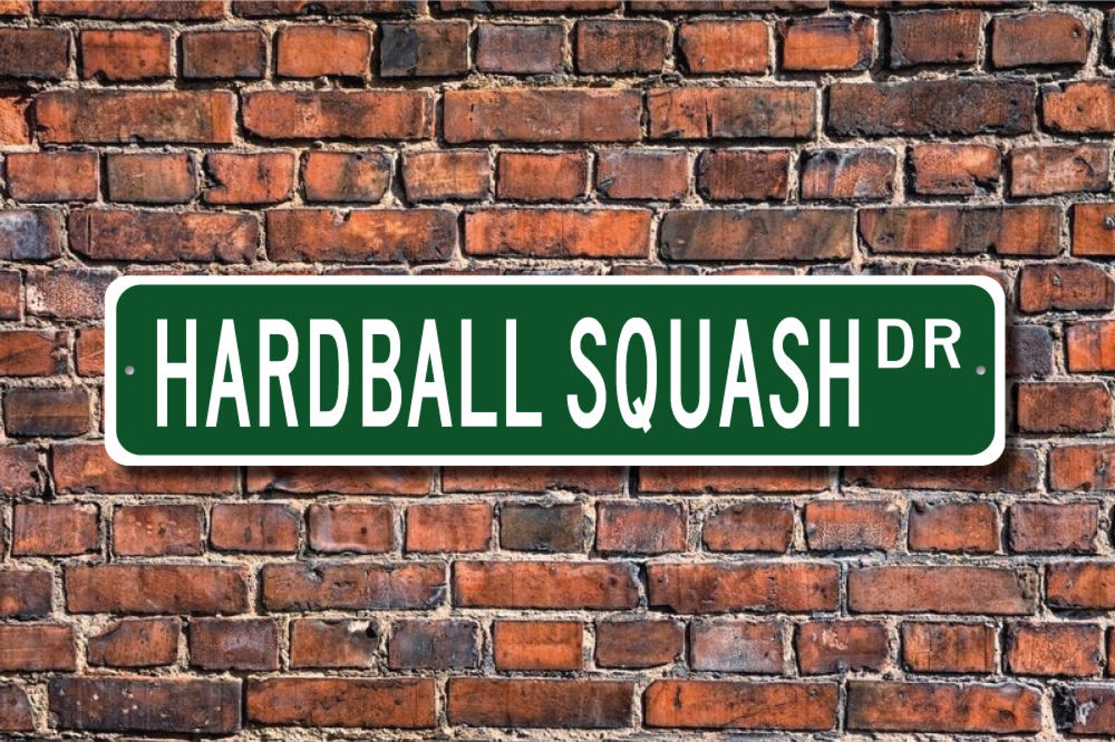 Hardball Squash Hardball Squash Sign Hardball Squash Fan Etsy