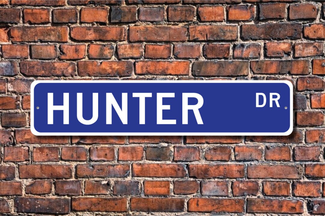 Hunter, Hunter Sign, Hunter Fan, Hunter Decor, Child Gift, Grandchild