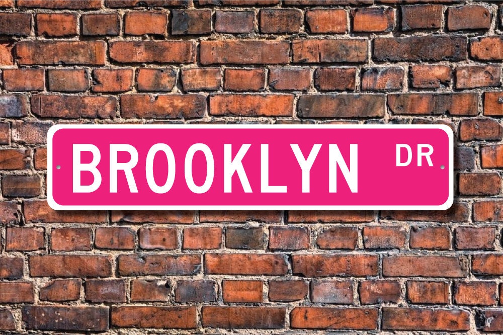 Brooklyn Brooklyn Sign Brooklyn Lover Brooklyn Gift Child Etsy