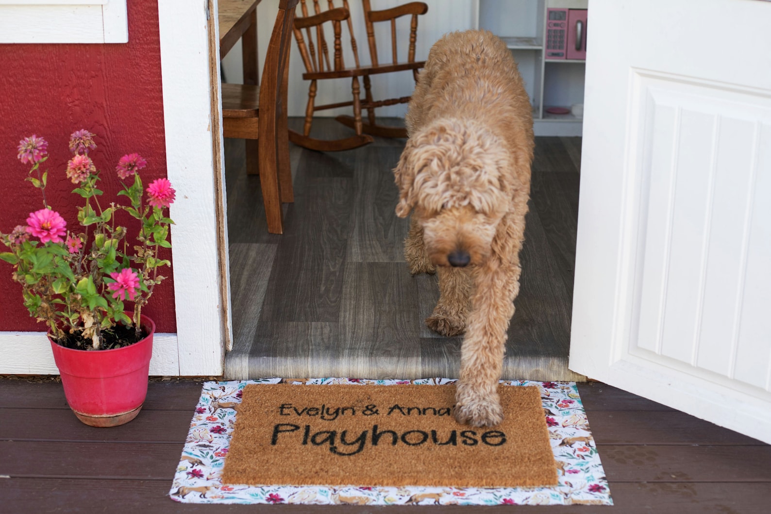 Personalized Kid's Playhouse Mat Custom Door Mat Etsy