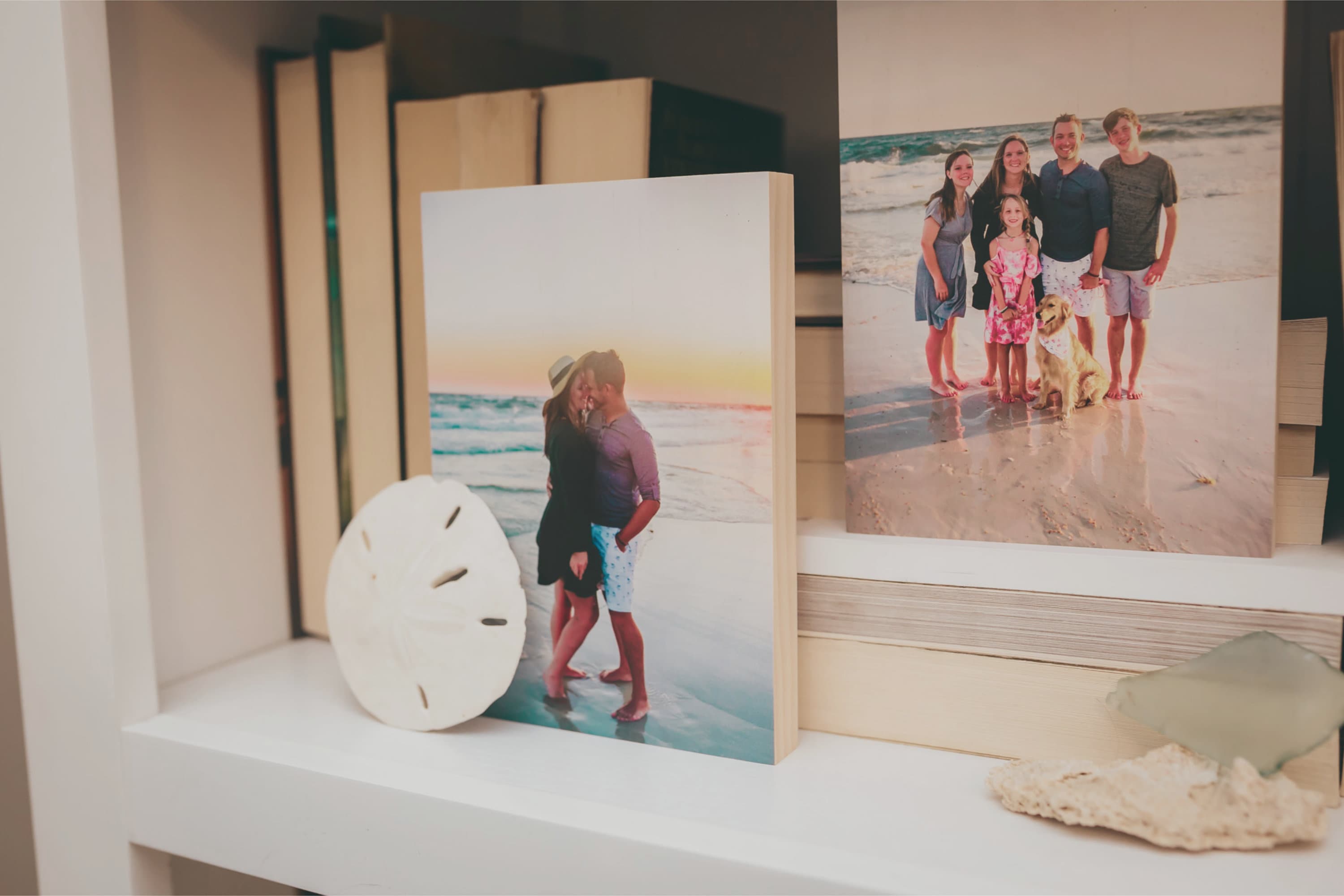 Wood Photo Standing Sign