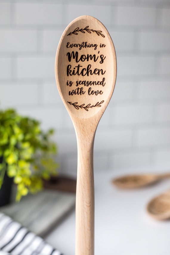 any name I love You Mum Gift Mother's Day gift 2021 Gift Details about   PERSONALISED SPOON 