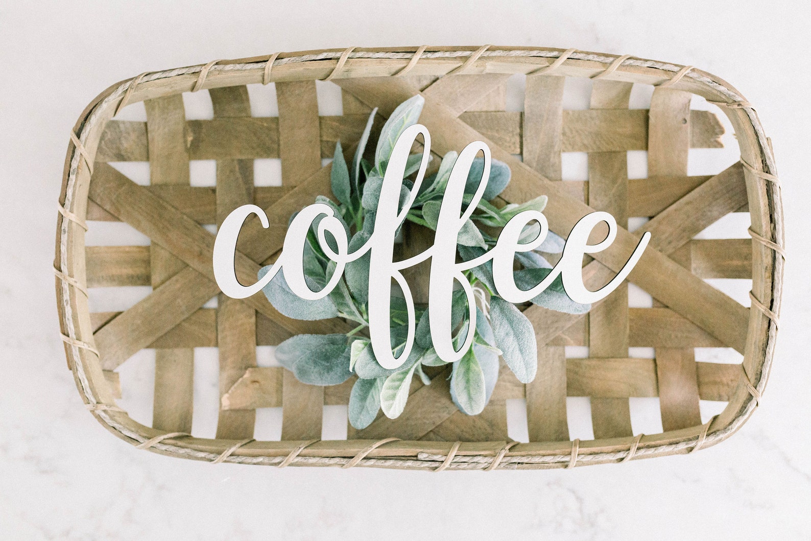 Coffee Sign Coffee Word Cut Out Coffee Cutout Farmhouse Etsy