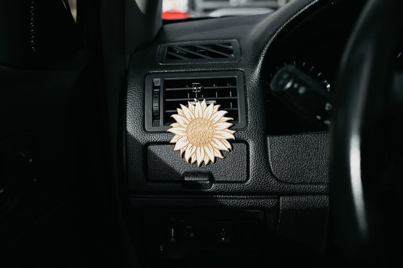 Sunflower Wood Essential Oil Diffuser Air Freshener for Etsy