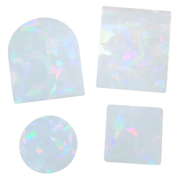 Blank Shape Rainbow Window Suncatcher | Rainbow Maker Suncatcher Decal Sticker | Small And Large Prism Film Sheet For Direct Sunlight Rooms