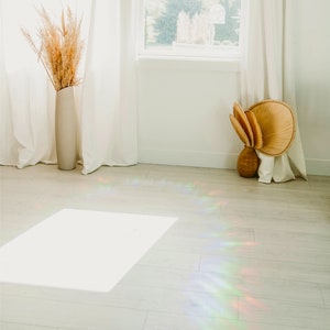 Suncatcher Sunny Line Art Boho Golden Sun Celestial Rainbow Maker ...