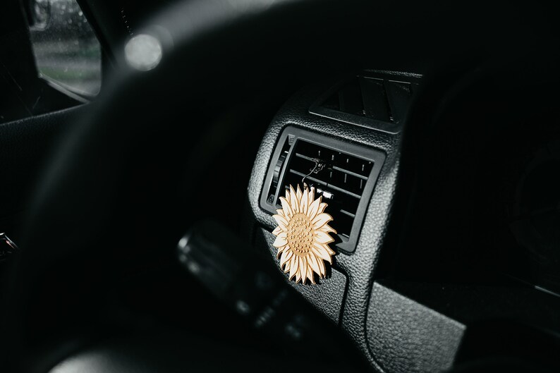 Sunflower Wood Essential Oil Diffuser Air Freshener for Etsy