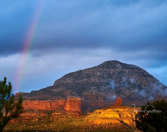 Sedona AZ Postcard, Fine Art Note Cards and Prints