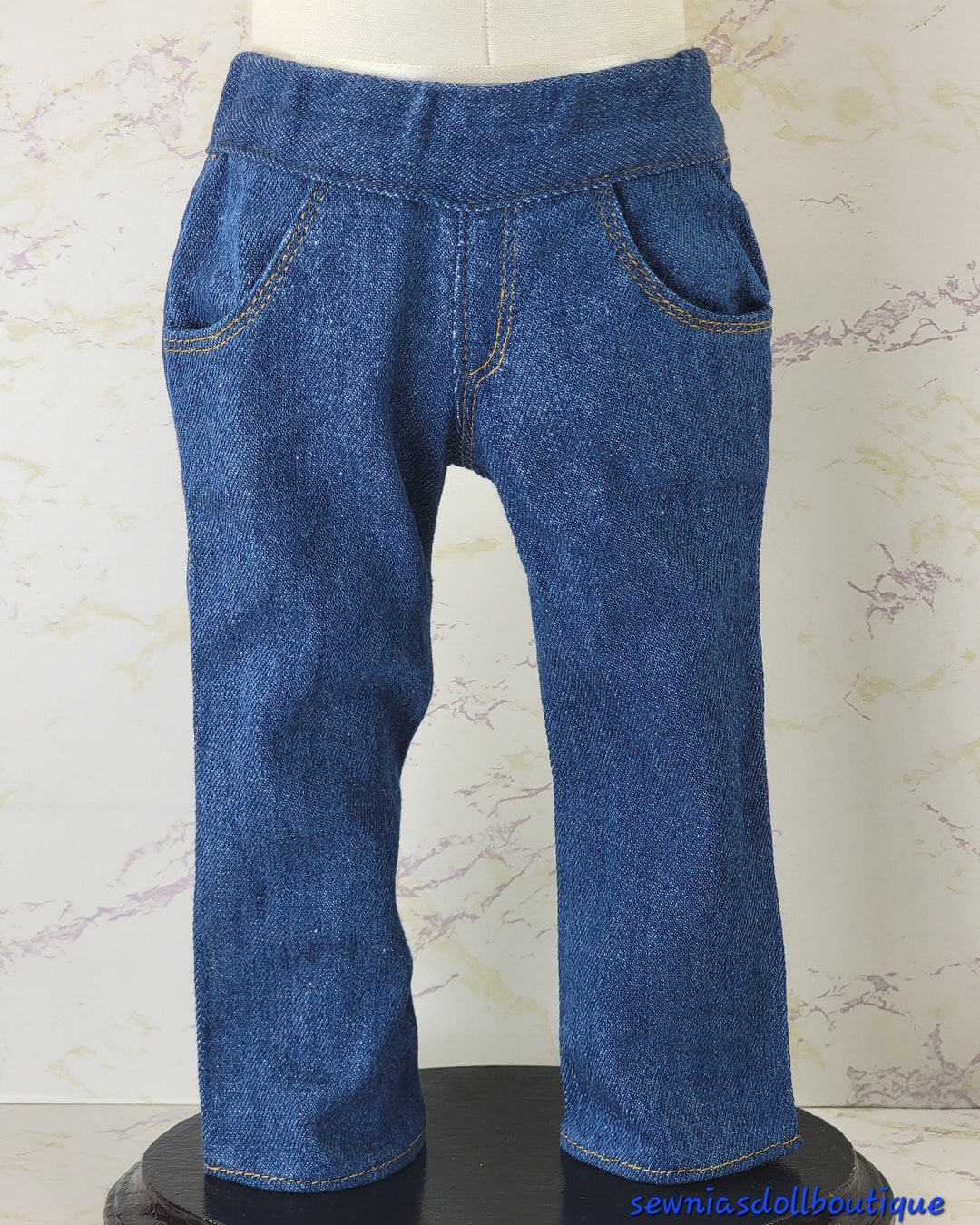 Skinnies Blue Jeans Made to Fit American Girl Dolls and Any Other 18 ...