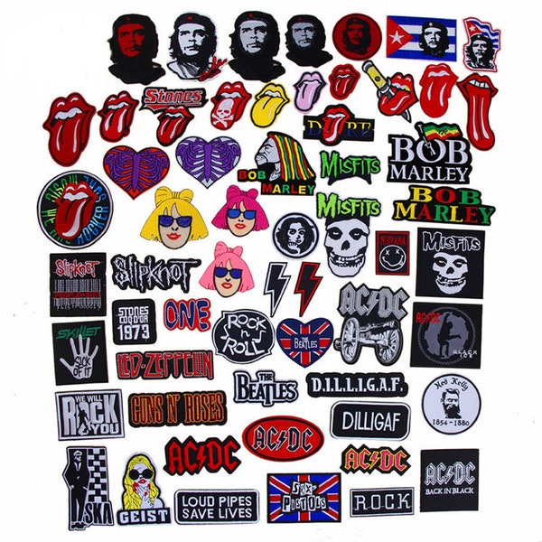 Band Patches Etsy