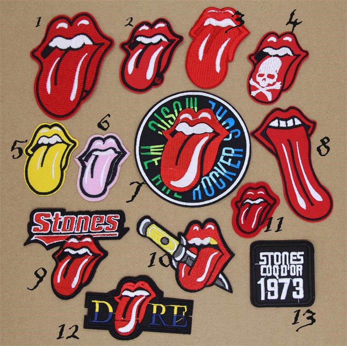 Music Band Patches/ Patches / Embroidery Patches/ Music Band Decorate