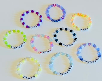 BTS Member Bias Bead Bracelets