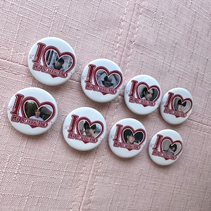 Ateez I Love My Boyfriend Buttons