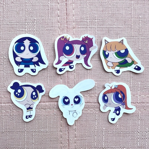 New Jeans Character Stickers