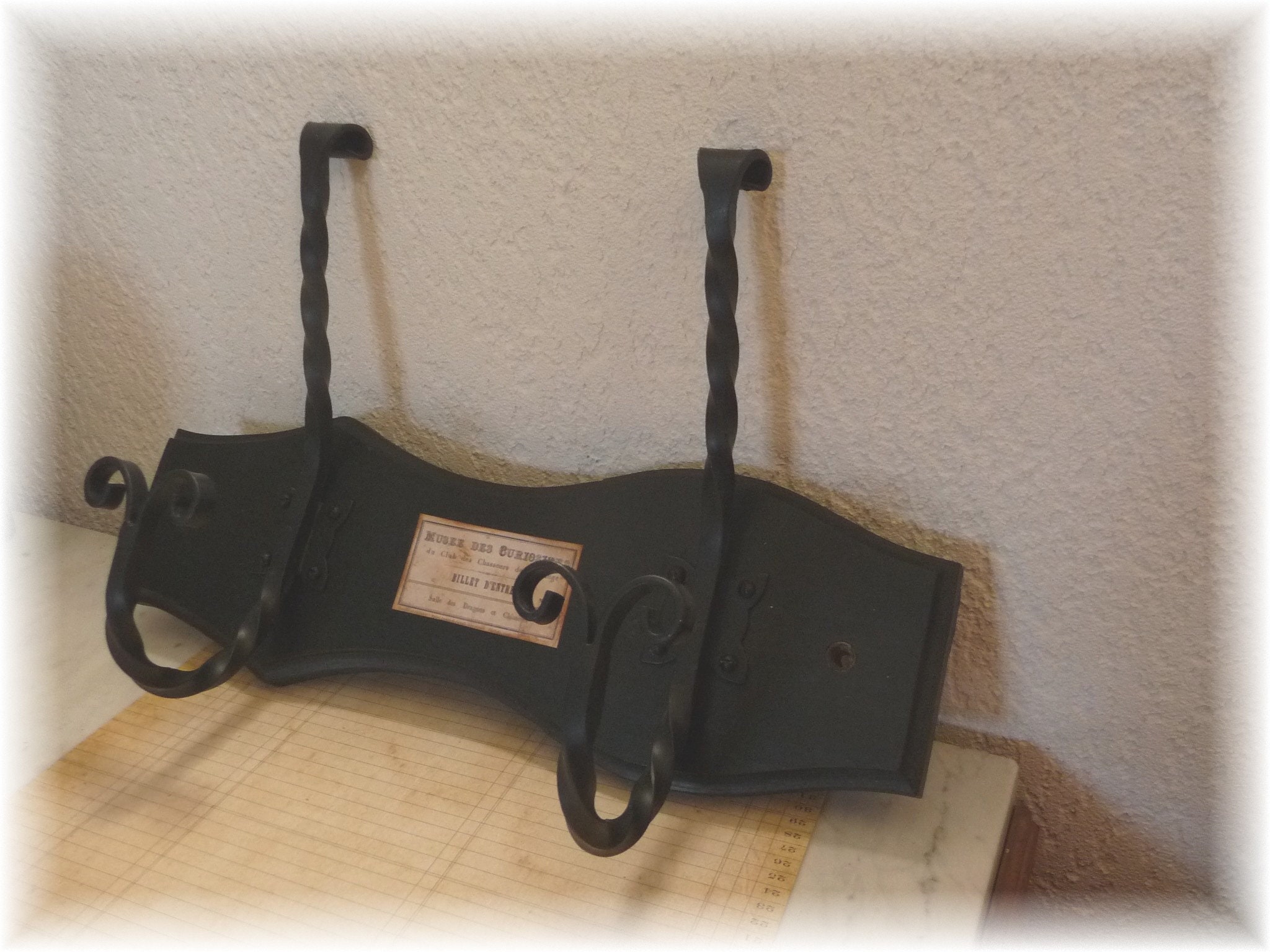 Patère ou Porte Manteaux Vintage Artisanal Patères Campagne Style Industriel