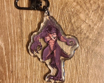 Deathclaw keychain