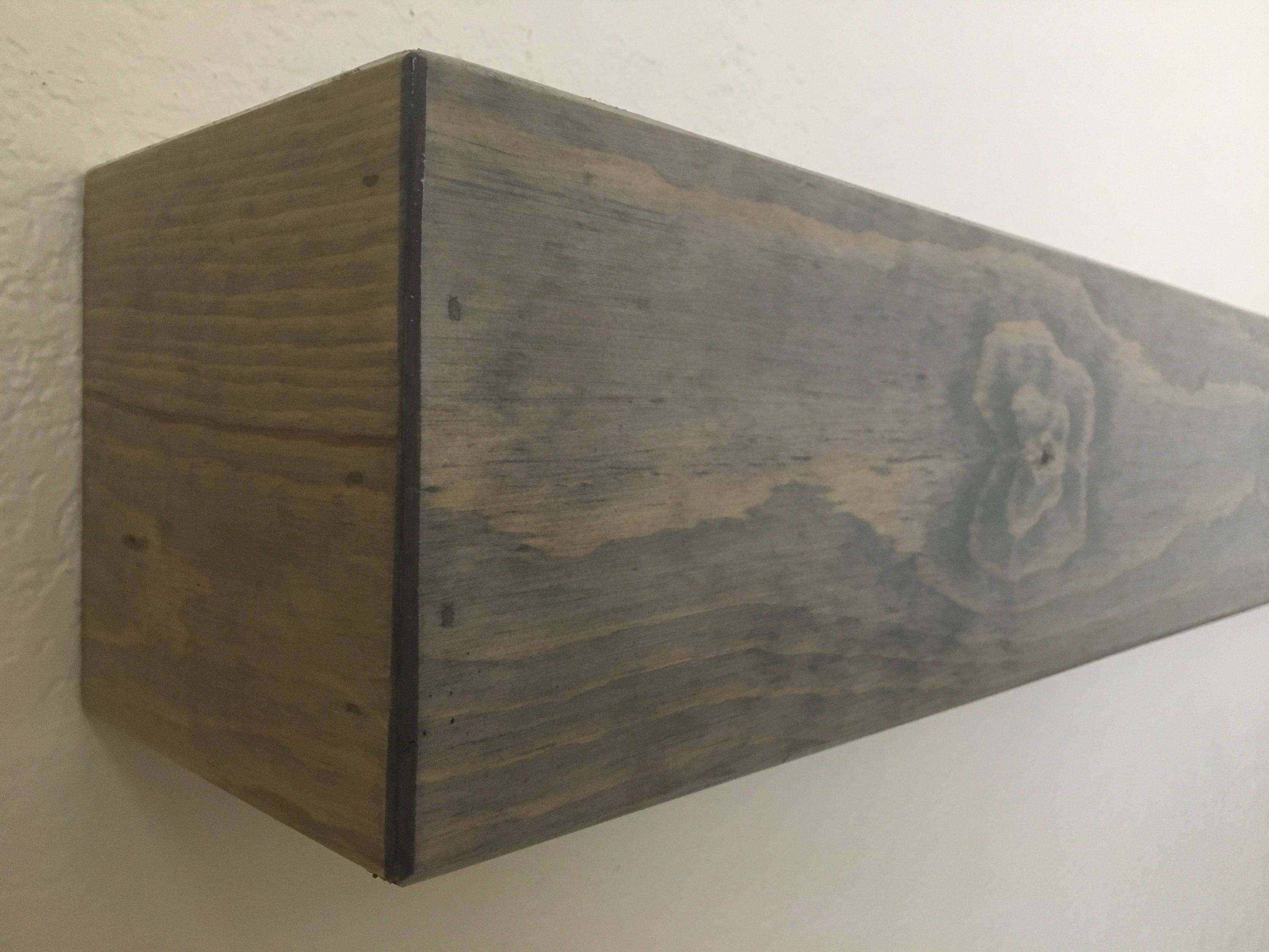 Weathered Oak Fireplace Mantel Mantel Shelf Floating Mantel Etsy