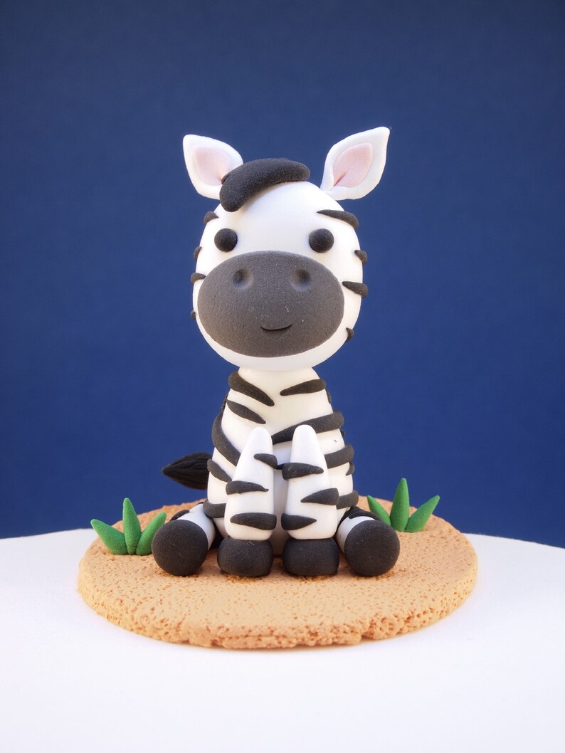 Safari Animal Cake Topper Elephant Cake Topper Giraffe Cake Etsy