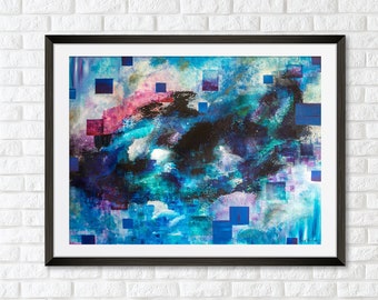 Shifting Nebula - GICLEE Canvas Print