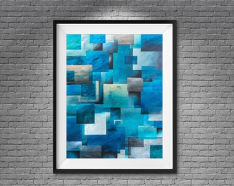 Sublimation of Neptune - GICLEE Canvas Print