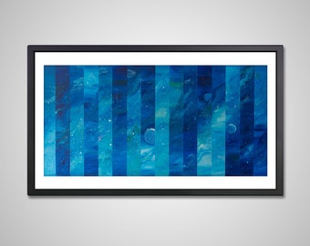 Fractured Space - GICLEE Canvas Print