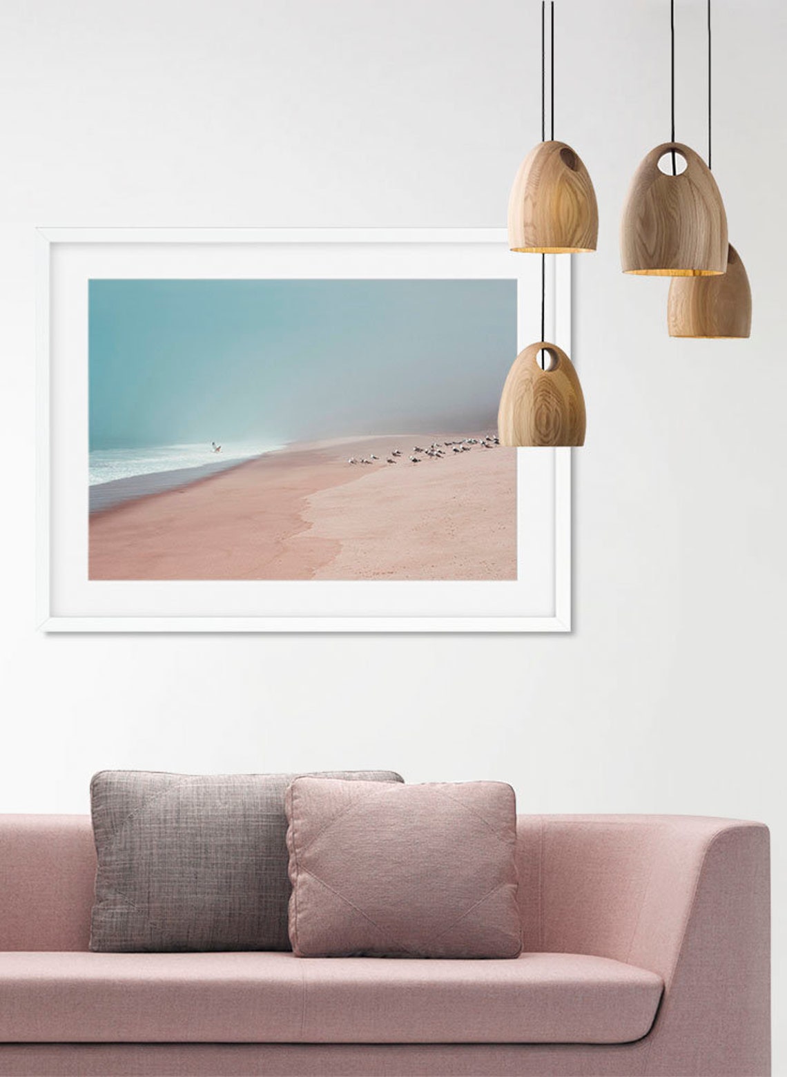 Beach Printable Wall Art Beach Coastal Landscape Photo Print Etsy
