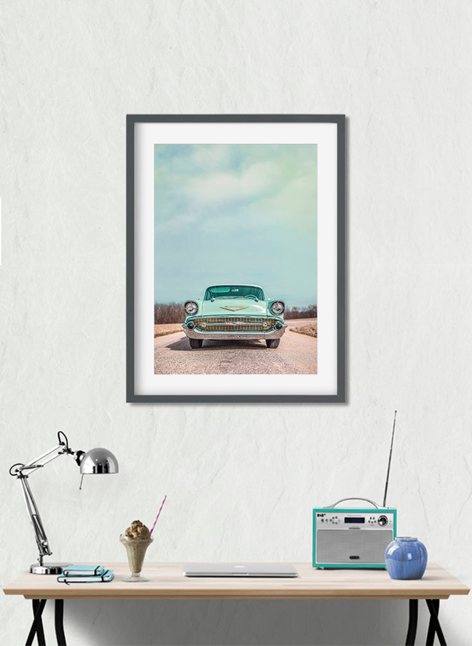Vintage Car Printable Wall Art. Classic Car Print Poster for - Etsy