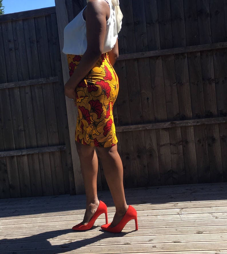 Dashiki Pencil Skirt African Pencil Skirt Ankara Pencil Skirt