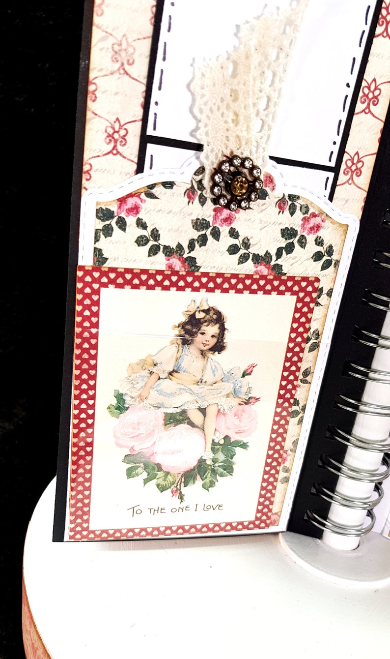 Scrapbook Mini Album Carrousel Mini Album Desktop Etsy