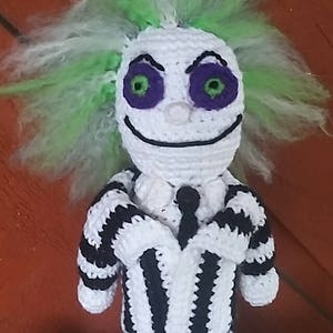 Beetlejuice Inspired Crochet Pattern (Pattern only)