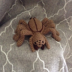 Tarantula Crochet Pattern **Digital Download** Not physical item