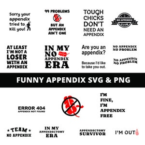 Blinddarm und Blinddarm Designs SVG & PNG