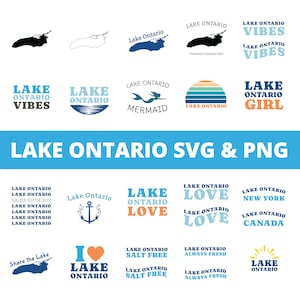 20 Lake Ontario Designs, Lake Ontario SVG & PNG