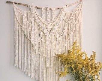 Macrame wall hanging large, bohemian home decor, modern macrame wall tapestry, best gift, made in Ukraine, READY TO SHIP