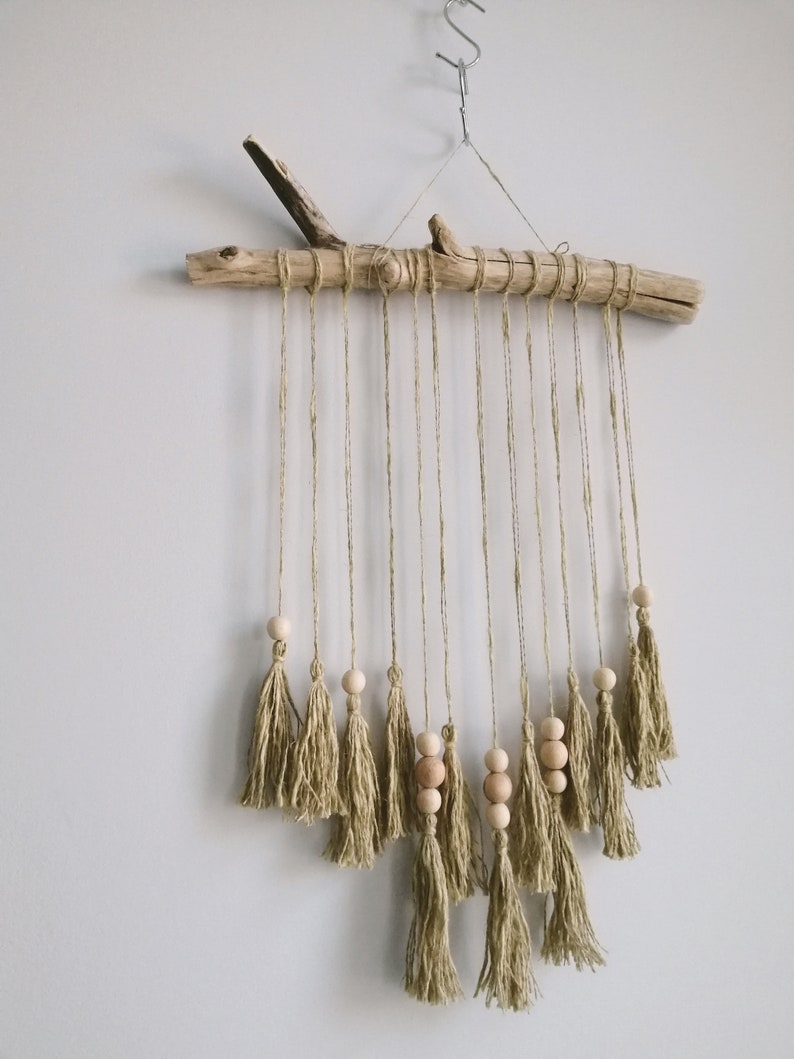 Hygge Tassels Wall Hanging Nursery Decor READY TO SHIP Etsy