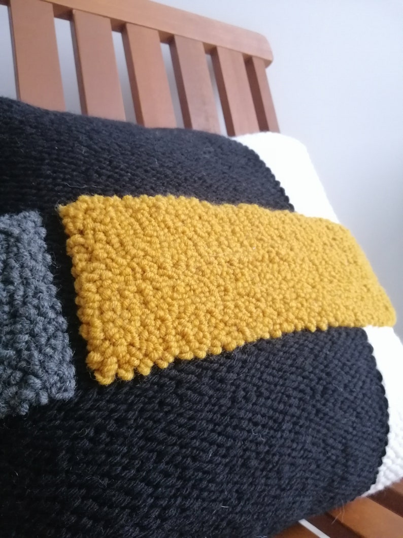 Punch Needle Pillow Pattern Pdf, Arch, Punch Needle Kit, Digital