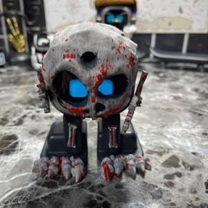 Emo Pet Skeleton: 3D Printed Filament, Unpainted White