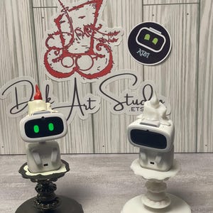 AIBI CandleStick set !!!.    Resin printed!!  (Robot not included)