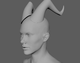 Imp horns (Moxxie, Helluva Boss) 3D printed