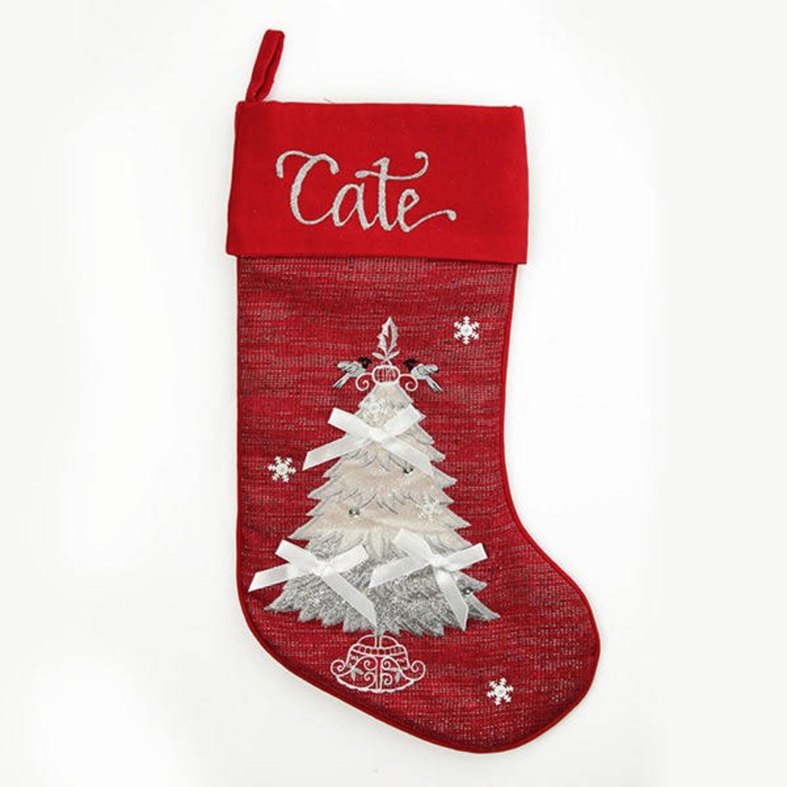 Personalised Red Christmas Stockings Etsy