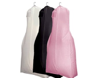 XXL Breathable Wedding Gown Garment Bag - 36" x 72" x 12" Gusset - 3 Colors