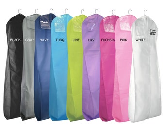 12 pcs XL Wedding Prom Dress Breathable Garment Bag - 72" x 24" x 10"