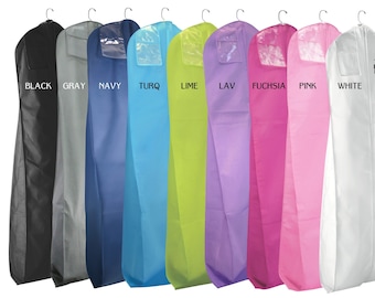 Housse de protection respirante XL pour robe de bal - 72" x 24" x 10"