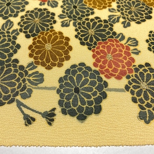 Vintage Japanese SILK Kimono Fabric Panel