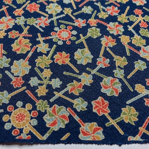 Vintage Japanese SILK Kimono Fabric Panel