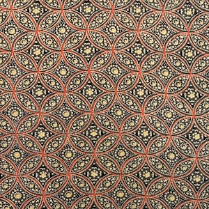 Japanskt vintage-tyg i sidenkimono