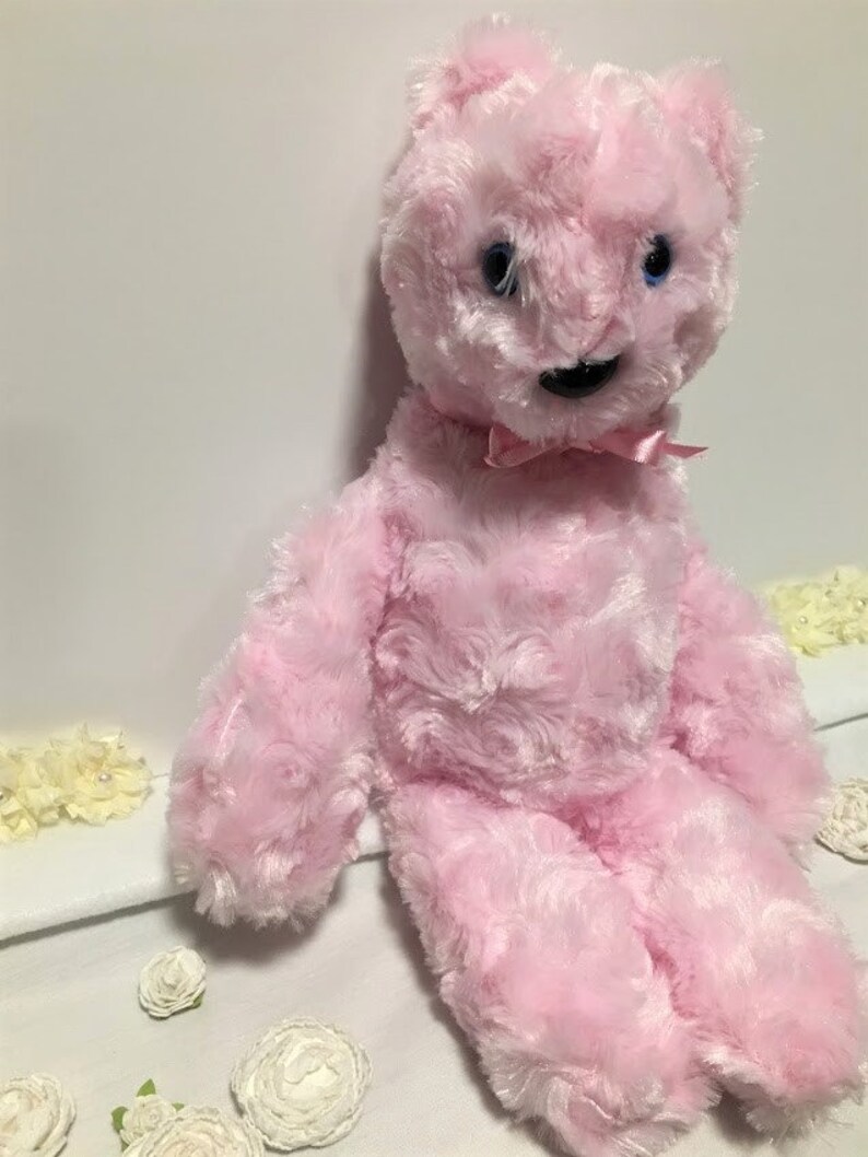 light pink teddy bear