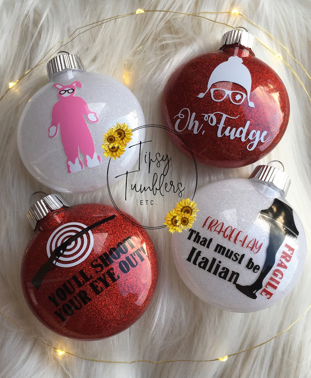 A Christmas Story Ornament Set Etsy